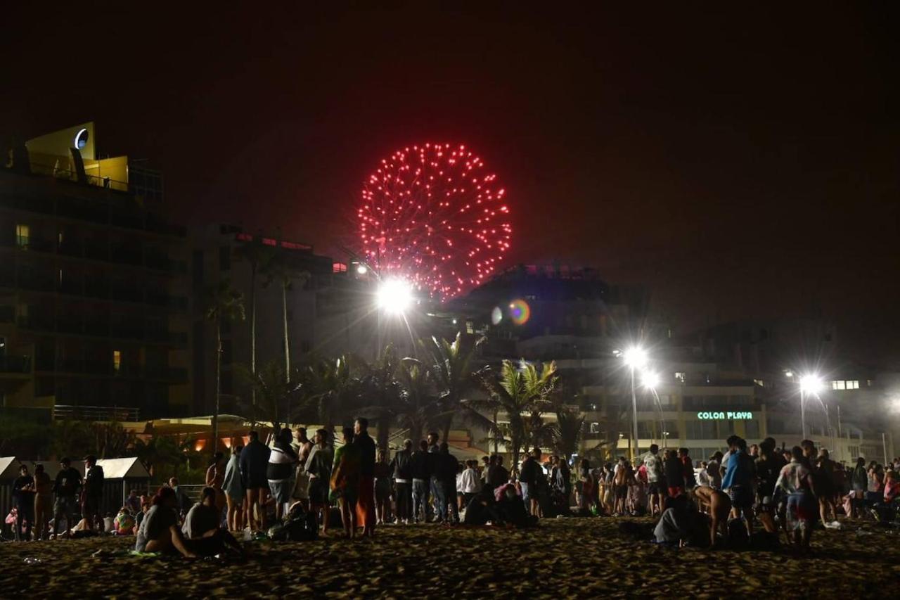 Las Palmeras Almunecar Bagian luar foto